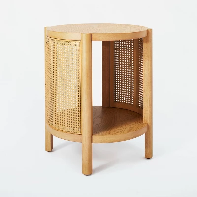 Portola Hills Woven Accent Table - Threshold⢠Designed With Studio McGee - Image 9