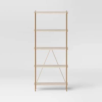 72" Elowen 5 Shelf Bookcase - Threshold⢠- Image 2
