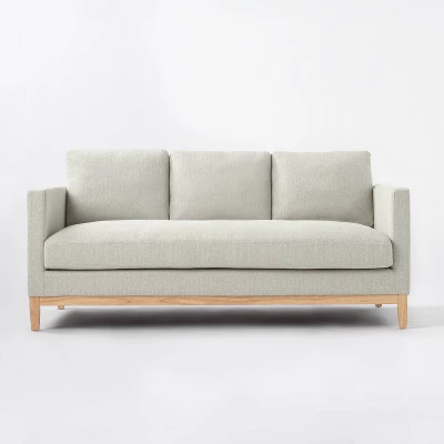 Woodland Hills Wood Base Sofa Light Gray - Threshold⢠Designed With Studio McGee - Image 2