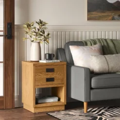 Bourne Accent Table Natural - Thresholdâ˘