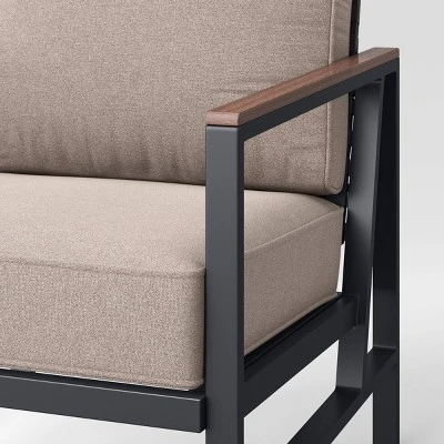 Oak Park 3pc Patio Chat Set - Threshold™ - Image 5