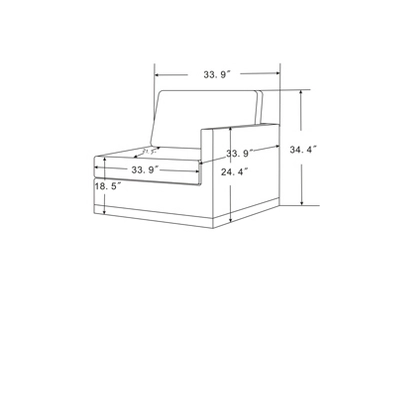 Woodland Hills Modular Sectional Corner Light Gray - Threshold⢠Designed With Studio McGee - Image 10