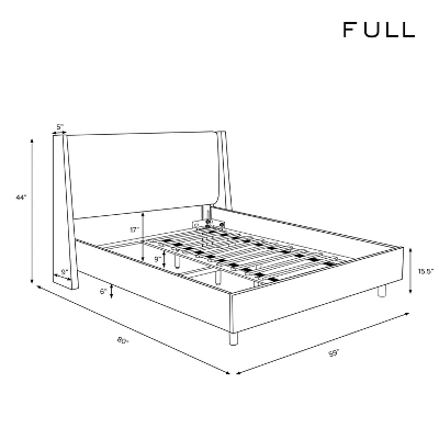 Encino Fully Upholstered Platform Bed - Threshold⢠Designed With Studio McGee - Image 8