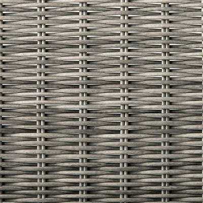 Wicker & Metal X Frame Patio Sofa - Gray - Threshold⢠Designed With Studio McGee - Image 5