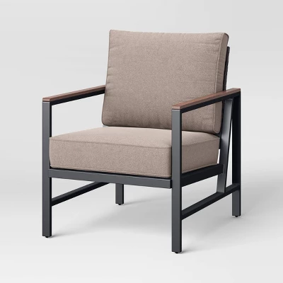 Oak Park 3pc Patio Chat Set - Threshold™ - Image 2