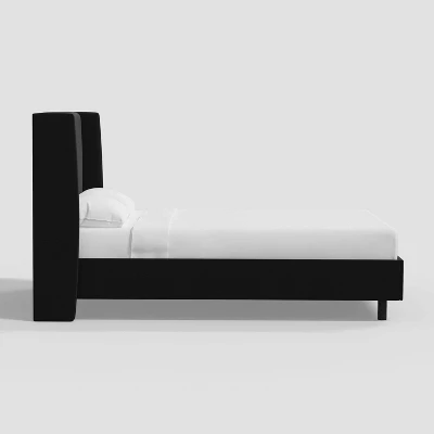Antwerp Wingback Platform Bed In Velvet - Threshold⢠- Image 2