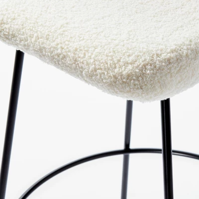 Clarkston Metal Counter Height Barstool With Upholstered Seat - Threshold™ Designed With Studio McGee - Image 4