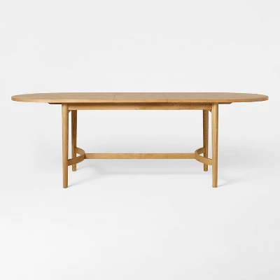 Cardamine Racetrack Dining Table Natural Wood - Threshold⢠Designed With Studio McGee - Image 3