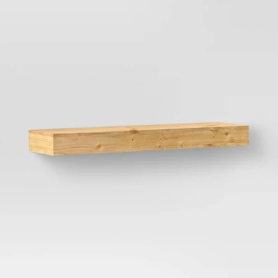 24" Floating Wood Shelf - Threshold⢠- Image 6