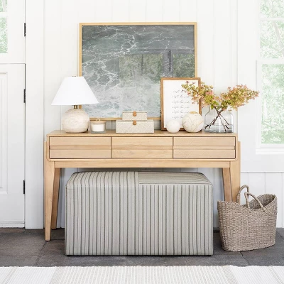 Lynwood Cube Bench - Threshold⢠Designed With Studio McGee - Image 4