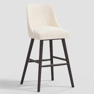 Geller Modern Counter Height Barstool In Linen - Threshold⢠- Image 8