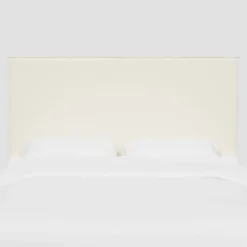 Fanie French Seam Slipcover Headboard In Cotton Twill - Thresholdâ˘