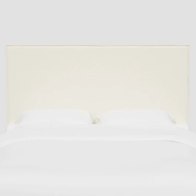 Fanie French Seam Slipcover Headboard In Cotton Twill - Thresholdâ˘