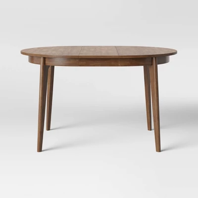 Astrid Mid-Century Round Extendable Dining Table - Threshold⢠- Image 7