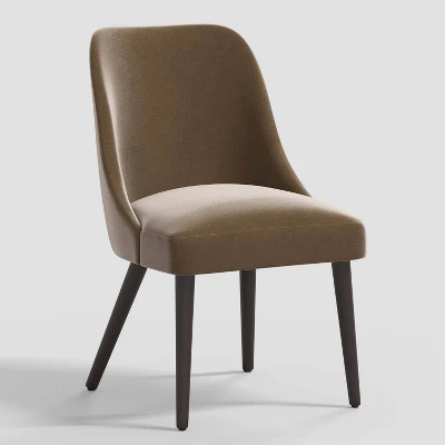 Geller Modern Dining Chair In Shiny Velvet Mystere - Threshold⢠- Image 10