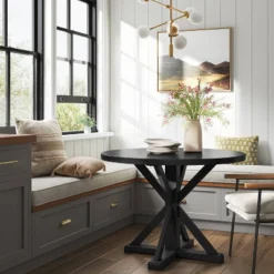 42" Litchfield Round Dining Table - Thresholdâ˘