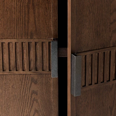 68.25" Dosinia Bookshelf Brown - Threshold™ Designed With Studio McGee - Image 3