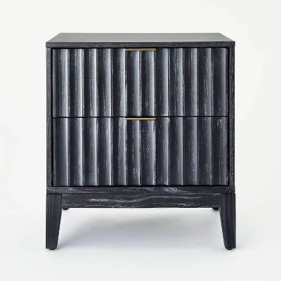 Thousand Oaks Wood Scalloped End Table With Drawers - Threshold™ Designed With Studio McGee - Image 2