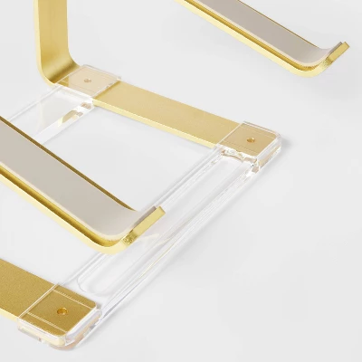 Acrylic Laptop Riser Gold - Threshold™ - Image 2