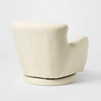 Kessler Swivel Chair Cream - Threshold⢠Designed With Studio McGee - Image 3