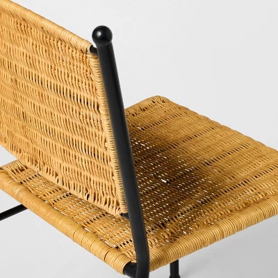 2pk Woven Metal Dining Chair - Threshold⢠Designed With Studio McGee - Image 4