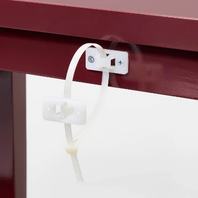 Console Table Lacquer Finish Dark Red - Threshold™ Designed With Studio McGee - Image 4