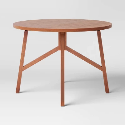 42" Clarksburg Round Dining Table Brown - Threshold⢠- Image 2