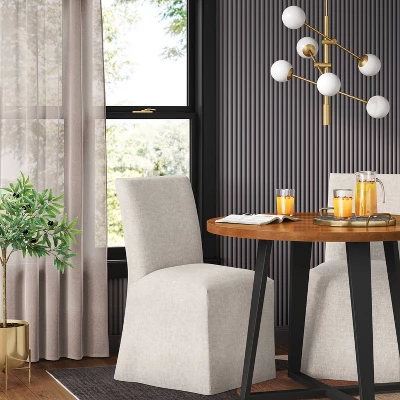 Kay Slipcovered Dining Chair - Threshold™ - Image 8