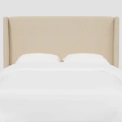 Antwerp Wingback Headboard In Linen - Thresholdâ˘