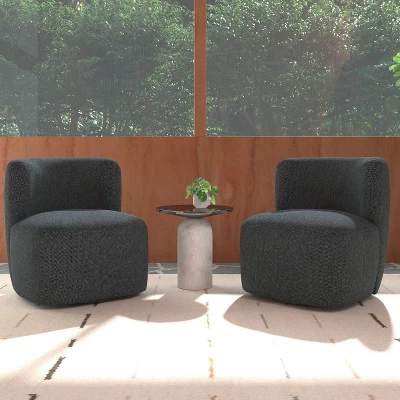 Neko Swivel Chair In Tweed - Threshold™ - Image 9