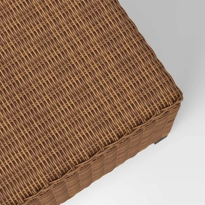 Brookfield Steel Wicker Folding Coffee Table - Threshold⢠- Image 4