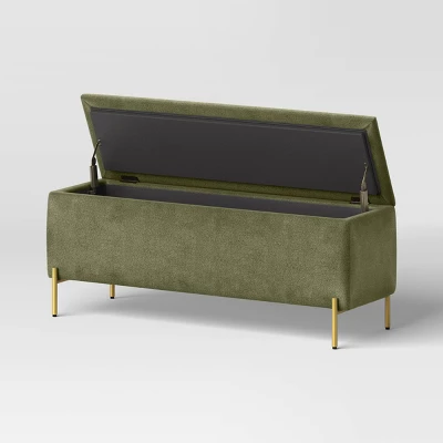 Ivy Upholstered Storage Bench - Threshold⢠- Image 2