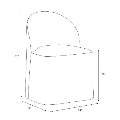 Ella Tub Upholstered Dining Chair - Threshold™ - Image 5