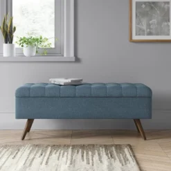 Arthur Tufted Storage Bench - Thresholdâ˘