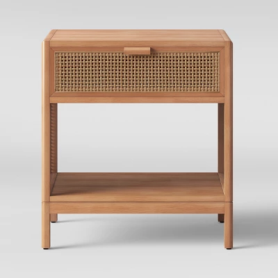 Minsmere Caned Accent Table With Drawer - Threshold™ - Image 6