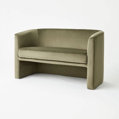 Vernon Loveseat Velvet - Threshold⢠Designed With Studio McGee - Image 7