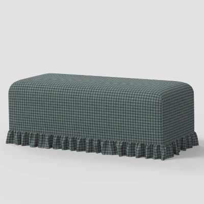 Ruffle Slipcover Dining Bench - Threshold⢠Designed With Studio McGee - Image 14