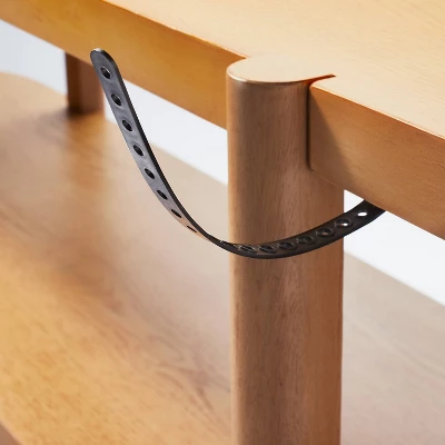 57" Portola Hills 5 Shelf Horizontal Bookcase - Threshold™ Designed With Studio McGee - Image 4