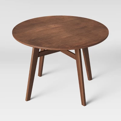 44" Maston Dining Table Round Hazelnut - Threshold⢠- Image 2