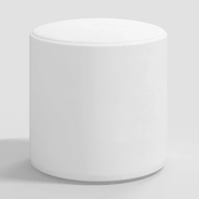 Round Thalia Ottoman In Velvet - Skyline Furniture - Image 13