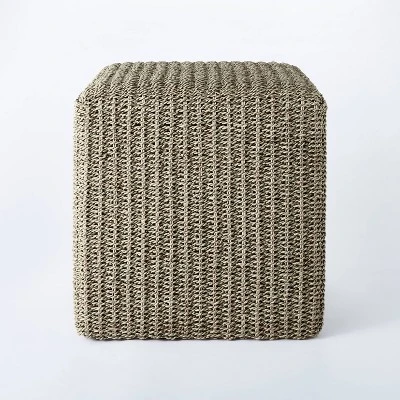 Lynwood Square Woven Cube Natural - Threshold⢠Designed With Studio McGee - Image 2