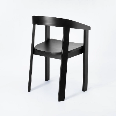 Terra Solid Wood Curved Back Dining Chair - Threshold⢠Designed With Studio McGee - Image 3