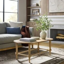 Darner Coffee Table Mango Veneer - Threshold⢠Designed With Studio McGee