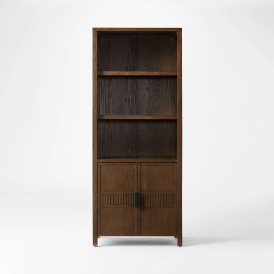68.25" Dosinia Bookshelf Brown - Threshold™ Designed With Studio McGee - Image 2