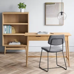 Ellwood Wood Writing Desk With Drawers - Thresholdâ˘