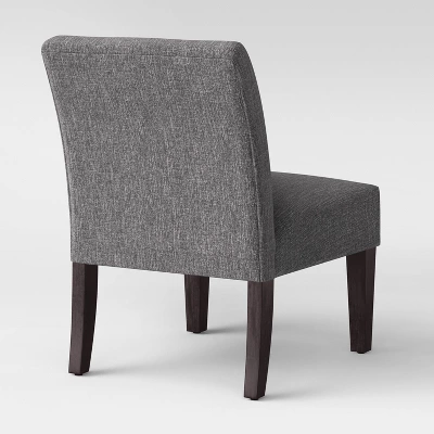 Quincy Basic Slipper Chair Charcoal - Threshold™ - Image 3