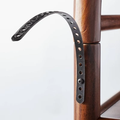 72" Holladay Curved Wooden Bookcase - Threshold⢠Designed With Studio McGee - Image 4