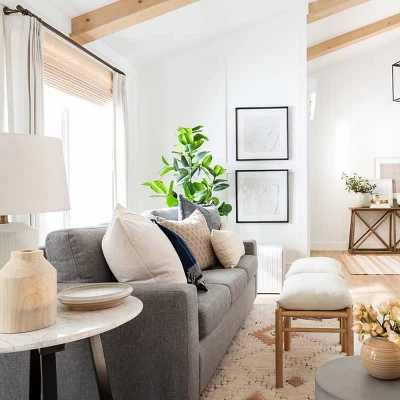 Mercer Rolled Upholstered Armchair With Casters - Threshold⢠Designed With Studio McGee - Image 8