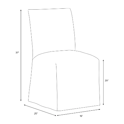 Kay Slipcovered Dining Chair - Threshold™ - Image 6