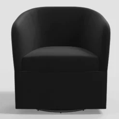 Rhea Swivel Chair In Velvet - Thresholdâ˘